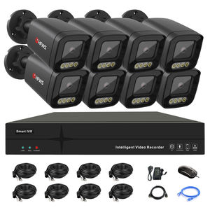 4K 8 Kanaals Videobewakingssystemen 8mp Cctv Camerasysteem 4K Poe Ip Camera 25fps Nvr Voertuig Detectie Humanoïde Detectie - Product Image 1