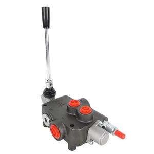 HUADEYEYA Válvula de control direccional manual de 3 vías y 4 posiciones NPT BSP de 3/8", 1/2", 3/4", 1" con 40 L/M y 250 BAR - Product Image 2