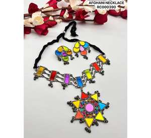 Nuevo conjunto de pendientes chapados en plata a la moda, hermoso diseño Vintage multicolor para ropa de compromiso de boda Premium - Product Image 2