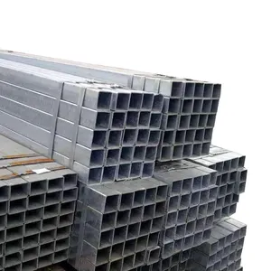 China fábrica Pré galvanizado tubos quadrados e retangulares GI tubos de aço preço venda