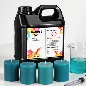 1kg Colorante Liquido per Candele Solubile in Olio, Alta Concentrazione, Sicuro, Naturale, Multicolore/Personalizzato, Dispersione per Cera di Soia e Cera d'Api, Confezione Bulk - Product Image 2