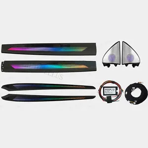 테슬라 모델 3 Y 2021-2023용 LED 다이나믹 조명 앰비언트 라이트, 분위기 조명, 트위터 스피커 글로우 램프 - Product Image 2