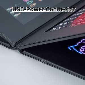 Hot Selling Rechargeable <strong>LED</strong> <strong>Menu</strong> Cover <strong>Holder</strong> 3 Pages Illuminated <strong>Led</strong> Backlit <strong>Menu</strong> Book for Bar Restaurant Hotel Made - Product Image 3