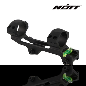 ขายึดกล้องเล็งแบบชิ้นเดียว NOTT 30 มม., ความสูงตรงกลาง 1.4 นิ้ว, ใช้ได้กับฐานขนาด 20 มม., ทำจากอะลูมิเนียมน้ำหนักเบาสำหรับการล่าสัตว์และการยิงแบบยุทธวิธี - Product Image 2