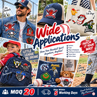 Patch brodé thermocollant ou à coudre pour le baseball, motifs joueur, batte, gant, équipe, aigle, lanceur, Amérique, crâne, pour enfants, vente en gros