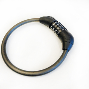 Mini candado de <span class=keywords><strong>Cable</strong></span> de acero con combinación de 4 dígitos, contraseña de alta seguridad, candado de bicicleta de ciclismo, candado de bicicleta para motocicleta y hogar - Product Image 4