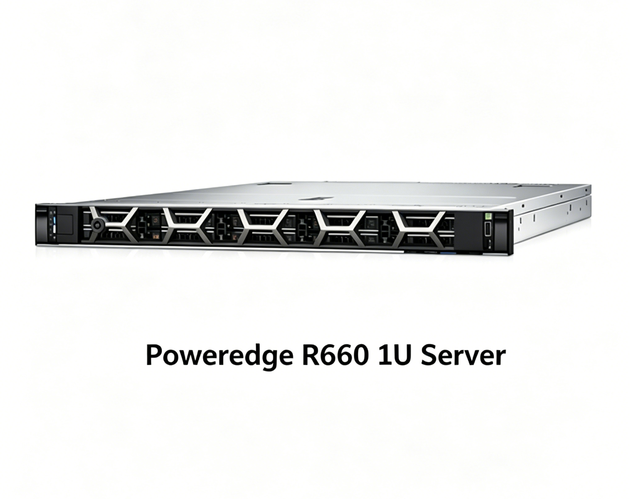 PowerEdge R660 1U Rack Server Dual Gen 4 Intel Xeon Scalable High Density Compute Cloud Web Hosting Dedicated Cluster Stock