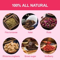 Chinaherbs OEM Marque Privée Thé Féminin Formule Personnalisée Mélange Herbal Fabricant Fournisseur en Gros Dix Sachets Vente en Gros Mondiale