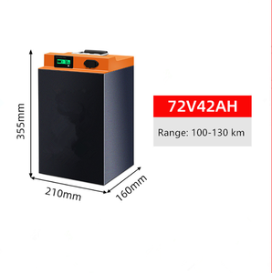Batería <span class=keywords><strong>de</strong></span> Iones <span class=keywords><strong>de</strong></span> Litio Recargable Personalizada para Motocicleta Eléctrica <span class=keywords><strong>de</strong></span> 48V/60V/72V, Capacidades <span class=keywords><strong>de</strong></span> 20Ah/42Ah/100Ah, con BMS Inteligente Integrado - Product Image 6