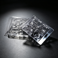Emballage en blister transparent à charnière en plastique PET avec logo en relief personnalisé pour outils à main et quincaillerie