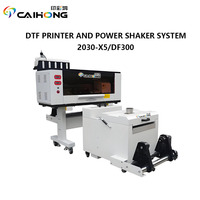 Impresora de Tela para Camisetas de Inyección de Tinta A3 Pro Premium, 2 Cabezales de Impresión Xp600, Rollo de Película PET de 30 cm, Transferencia de Calor, Impresora DTF A3 para Camisetas