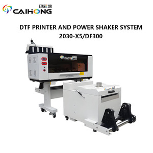 מדפסת הזרקת דיו פרימיום A3 Pro להדפסה על בדים לחולצות, 2 ראשי הדפסה Xp600, גליל 30 ס\\\"מ של סרט PET להעברת חום, מדפסת DTF לחולצות A3 - Product Image 2