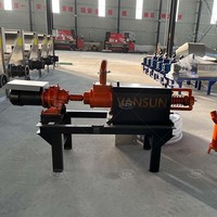 Machine de déshydratation des excréments d'animaux/déshydrateur de limon de vache, de poulet et de porc/séparateur de limon de porc humide et sec