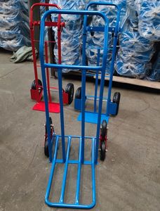 รถกระสอบเหล็ก6ล้อสำหรับงานหนักออกแบบแพลตฟอร์มแบบกำหนดเองสำหรับปีนบันไดรถเข็นเคลื่อนที่ - Product Image 3