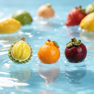 Manna Royaume des Fruits, Miniatures 3D Artificielles en Résine avec Design Art Déco - Product Image 3