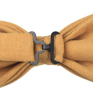 <span class=keywords><strong>Papillon</strong></span> da <span class=keywords><strong>uomo</strong></span> in cotone tinta unita con regolatore, per feste, all'ingrosso - Product Image 6