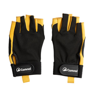 Guantes de escalada Camnal de medio dedo resistentes al desgaste para montañismo, rápel, ciclismo y entrenamiento - Product Image 3