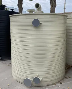 Réservoir rond et carré en plastique avec livraison gratuite, en HDPE, pour le stockage robinetterie - Product Image 1