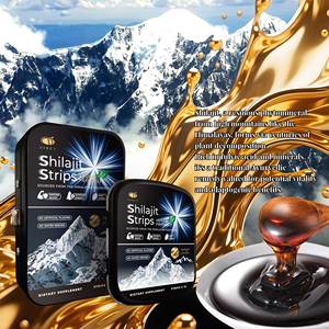 Tiras de Película Delgada Oral de Shilajit del Himalaya para Hombres Adultos, Potenciador del Rendimiento y Suplemento Energético - Product Image 2