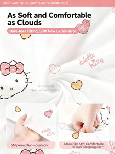 Einweg-Vliesstoff 4-teiliges Bettwäsche-Set Verdickt Wasserdicht Steril für Hotel Krankenhaus Gästezimmer Großhandel OEM - Product Image 5