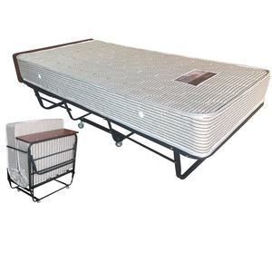 <span class=keywords><strong>Lit</strong></span> d'appoint pliable avec matelas, cadre en métal durable, design moderne, chambre d'hôtel, appartement, école, <span class=keywords><strong>rangement</strong></span> facile, 20 cm - Product Image 3