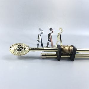 Canne à double rideau <span class=keywords><strong>EXTENSIBLE</strong></span> de 16 19mm, 1 pièce, pour DOUBLE rideau, 1.2 à 2.1 m - Product Image 2