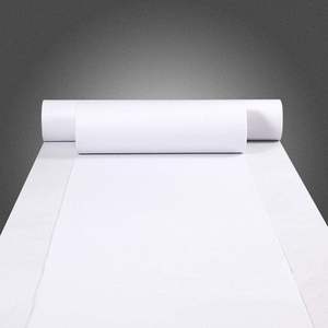 Corridore <span class=keywords><strong>bianco</strong></span> del corridoio del corridore del corridoio per gli accessori di nozze cerimonia romantica corridoio decorativo tappeti espositivi semplici - Product Image 5