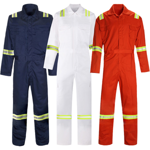 Combinaison de sécurité industrielle résistante aux produits chimiques, aux acides et aux flammes, 100% coton, non ignifuge, pour l'agriculture - Product Image 1