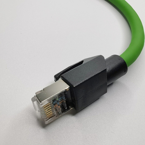 Conector AN HUA IP67 M12 de 8 Pines, Código X, Enchufe RJ45, Cable Ethernet Industrial Profinet EtherCAT, Arnés de Cables con Doble Blindaje - Product Image 4