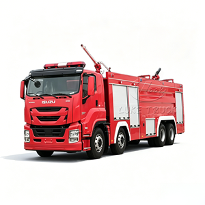 Camión de Bomberos de Grado Industrial de 18 cbm, Chasis Isuzu GIGA, Sistema de Espuma A/B, Vehículo Contraincendios de 18000 L, Fabricante - Product Image 1