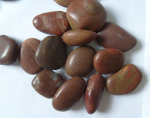 Xác thực tự nhiên trắng đá cuội sỏi bán Hot đánh bóng đỏ sông đá cho biệt thự trang trí đích thực đá tự nhiên - Product Image 5