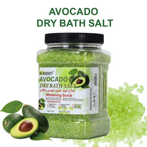 Sel de bain exfoliant grossier avec huile essentielle et cristaux de sel marin pour les soins des pieds - Product Image 5