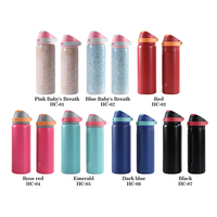 Bouteille d'eau personnalisée avec logo personnalisé 20oz 30oz Bouteille d'eau en acier inoxydable isolée sous vide avec bouteille à boire portable