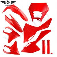 Kit de carénage de pièces de moto Verkleidungssatz pour vélos GASGAS EC/EW/ES 2024-2025 Kit de carénage en plastique de carrosserie de moto