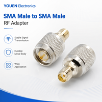 Adaptateur coaxial RF mâle-mâle version subminiature pour équipement de test de câbles d'antenne