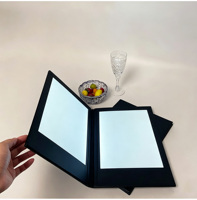 Menu électronique LED RICHSHINING A4 A5 2 pages 3 pages 4 faces 6 faces pour bar à vin, discothèque, plats, KTV, liste de thés, fournitures de fête