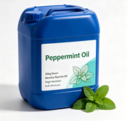 Huile Essentielle de Menthe Poivrée 100% Distillée à la Vapeur, Riche en Menthol, pour Diffuseur, Arôme Alimentaire, Savon, Nettoyant, Vente en Gros en Vrac, Échantillon Gratuit