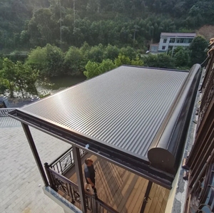 Portes <span class=keywords><strong>de</strong></span> <span class=keywords><strong>garage</strong></span> industrielles à enroulement en acier ignifugé au design moderne, avec télécommande, pour entrepôt - Product Image 4