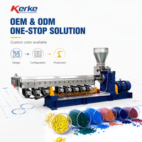 Chaîne de granulation et d'extrusion de granulés de plastique recyclé pour masterbatch coloré PP, PLC, PE, HDPE, LDPE