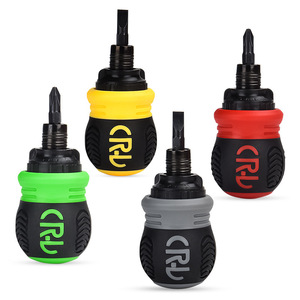 MYJ 13 in 1 Ratchet Multi-functional <b>Screwdriver</b> <b>Set</b> Mini Small Stubby <b>Bit</b> DIY Grade Household Repair Tool Btg-013 <b>Screwdriver</b> S - Product Image 6