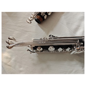 NUEVO Clarinete Bajo de 26 Teclas en Do Bajo de Alta Calidad con Cuerpo de Baquelita Plateado, Opciones de Madera Roja, Ébano y ABS (JCL-800) - Product Image 3