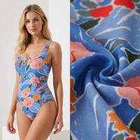 Tela Elástica en 4 Direcciones, 85% Nailon, 15% Spandex, Color Personalizado, Tela de Nailon y Spandex Mate para Trajes de Baño, Ropa Deportiva y Pantalones de Yoga