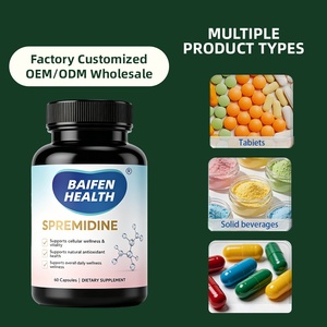 Cápsulas de Complejo de Espermidina con Micro Nutrientes Naturales de Marca Privada OEM/ODM, Ingredientes Multiactivos para la Regulación del Sistema Inmunológico - Product Image 4