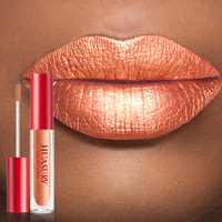 HUASURV Gloss à lèvres liquide en gros, 13 couleurs, scintillant, haute pigmentation, repulpant, longue tenue, hydratant, nacré, brillant et pailleté