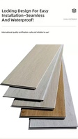 Plancher en vinyle SPC de luxe 4 mm, étanche, écologique, design 3D pour chambre, salon, villa, installation intérieure 5