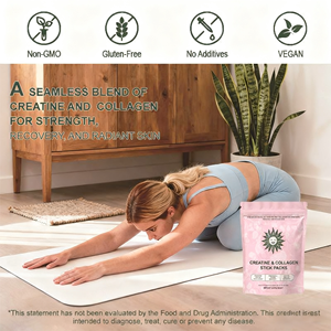 Soutien à la marque privée : <span class=keywords><strong>Créatine</strong></span> monohydrate Creapure, collagène MoriKol, sachets de <span class=keywords><strong>créatine</strong></span> et de collagène pour femmes - Product Image 4