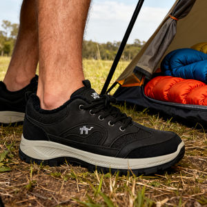 <span class=keywords><strong>Chaussures</strong></span> d'été ultra-légères pour hommes, confortables, respirantes, doublure en maille, décontractées, à lacets réglables, pour chantier, <span class=keywords><strong>chaussures</strong></span> de sport - Product Image 2