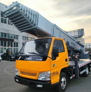 GaoLiYa 36M High Work Vehicles Mobile Ladder Truck And Aerial Work Ladder Weight Lifting Platform