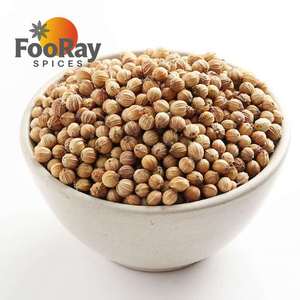 Graines de coriandre entières de qualité constante, approvisionnement direct usine en vrac, matière première pour base de bouillon culinaire professionnelle - Product Image 1