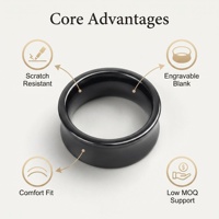 Bague Intelligente NFC en Céramique Classique pour Mariage et Fiançailles, 6mm de Largeur, Ornée de Zircons, Diamants, Perles et Pierres de Cristal, Finition Plaquée, Cadeau Tendance et Adorable
